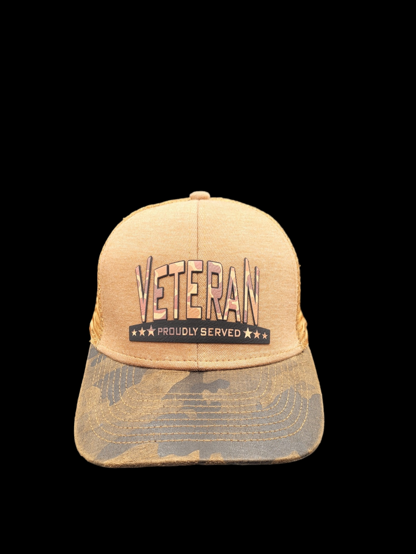 VETERAN CAP - DRI DUCK - Pique Trucker Cap - 3358