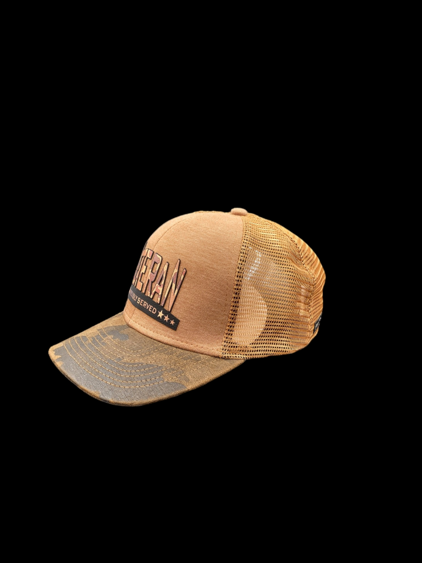 VETERAN CAP - DRI DUCK - Pique Trucker Cap - 3358